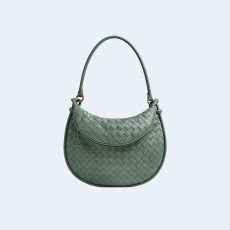 보테가 베네타 미디엄 제멜리 숄더백 그린